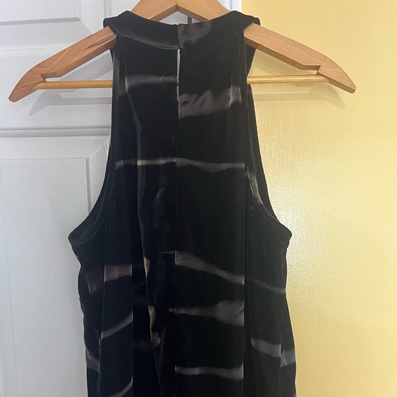 Nanette Nanette Lepore velvet halter top with lace trim size M - Picture 6 of 8